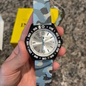 Chase Durer Men's Watch - 45mm, Camouflage, Grey, Blue NWT